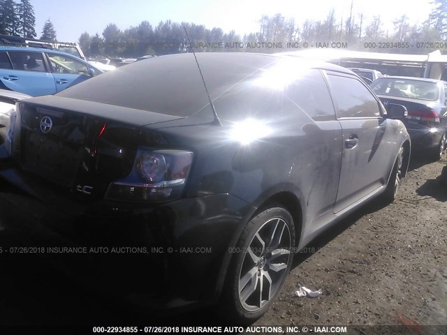 JTKJF5C78FJ003197 - 2015 TOYOTA SCION TC 灰色 照片 4