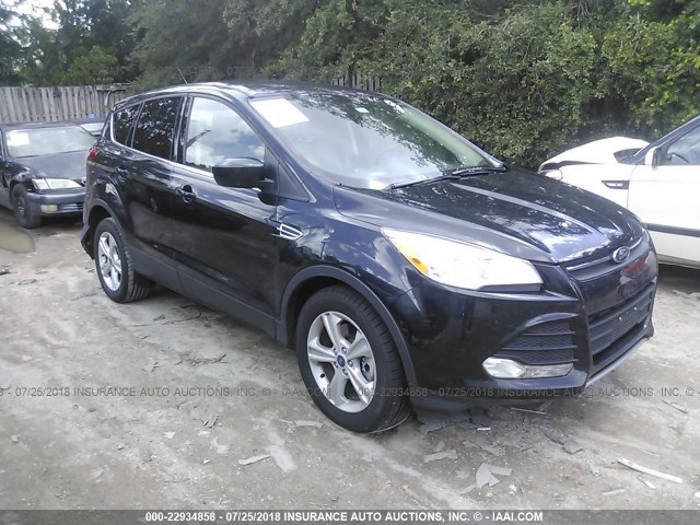 1FMCU0G92FUC37625 - 2015 FORD ESCAPE SE BLACK photo 1