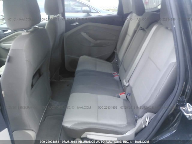 1FMCU0G92FUC37625 - 2015 FORD ESCAPE SE BLACK photo 8