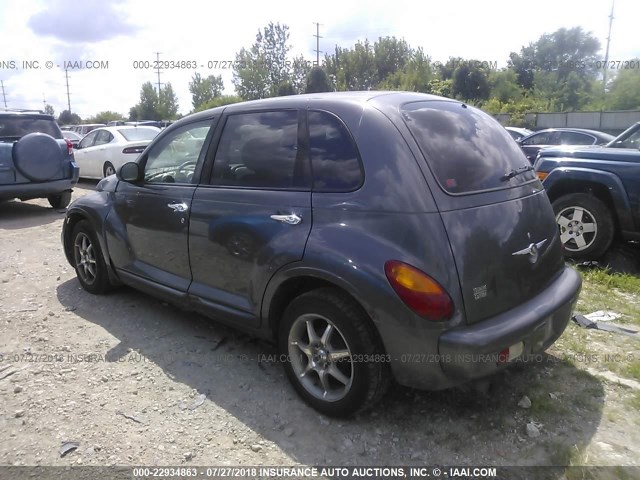 3C4FY58B54T366292 - 2004 CHRYSLER PT CRUISER TOURING GRAY photo 3