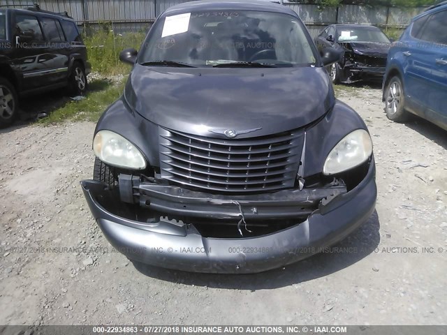 3C4FY58B54T366292 - 2004 CHRYSLER PT CRUISER TOURING GRAY photo 6