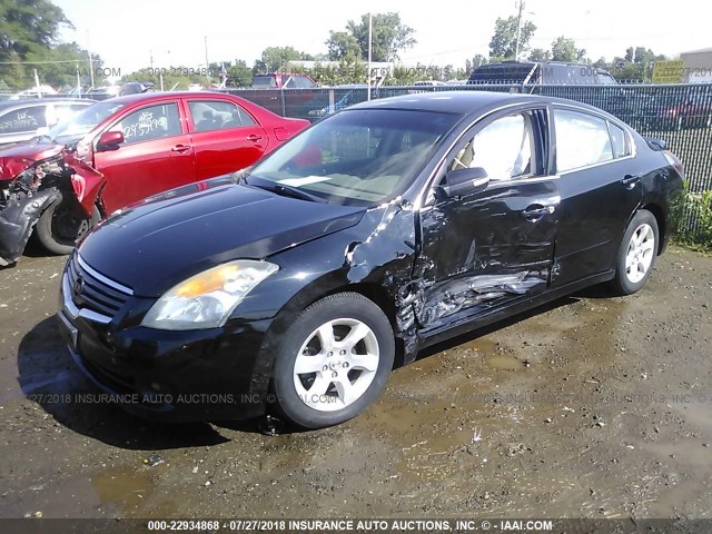 1N4CL21E59C179261 - 2009 NISSAN ALTIMA HYBRID BLACK photo 2