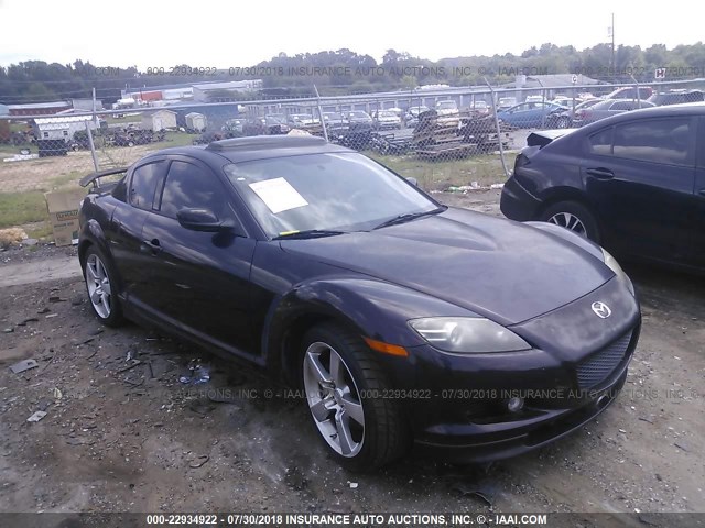 JM1FE173850149202 - 2005 MAZDA RX8 BLACK photo 1