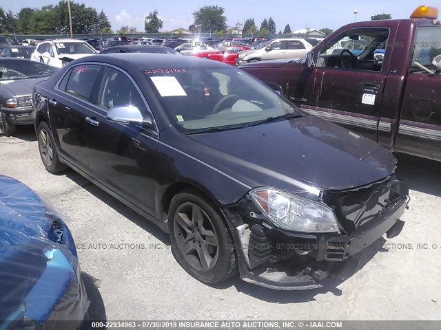 1G1ZA5E08AF296046 - 2010 CHEVROLET MALIBU LS ნაცრისფერი ფოტო 1