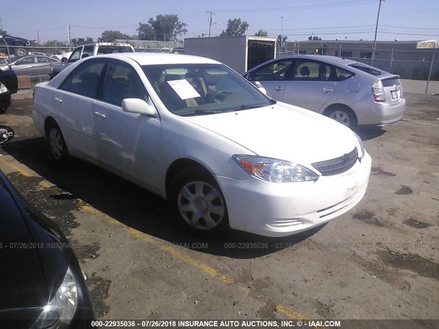 4T1BE32K72U099241 - 2002 TOYOTA CAMRY LE/XLE/SE 白色 照片 1