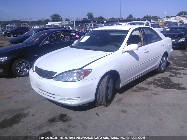 4T1BE32K72U099241 - 2002 TOYOTA CAMRY LE/XLE/SE 白色 照片 6