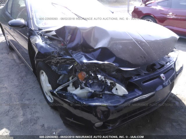 2G1WX12K349148657 - 2004 CHEVROLET MONTE CARLO SS შავი ფოტო 6