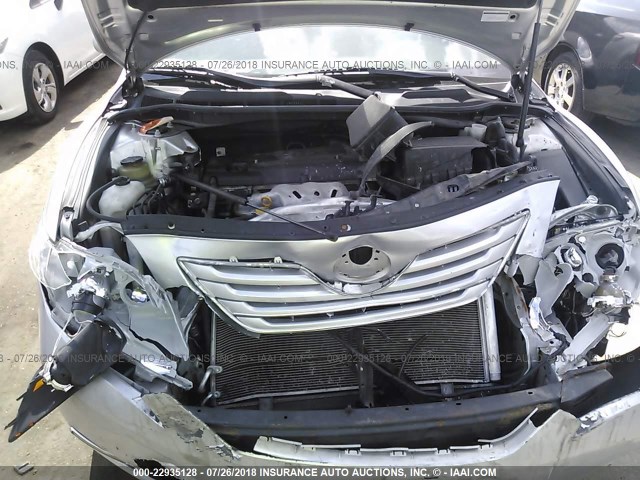4T1BE46K67U126193 - 2007 TOYOTA CAMRY NEW GENERAT CE/LE/XLE/SE SILVER photo 10