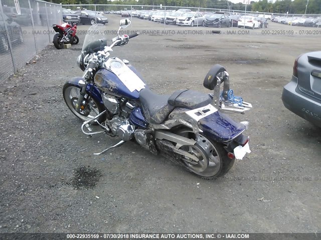 JYAVP27E9EA016886 - 2014 YAMAHA XV1900 CU BLUE photo 3