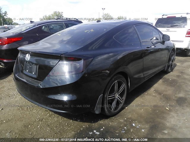 2HGFG3B04DH508186 - 2013 HONDA CIVIC EXL 黑色 照片 4