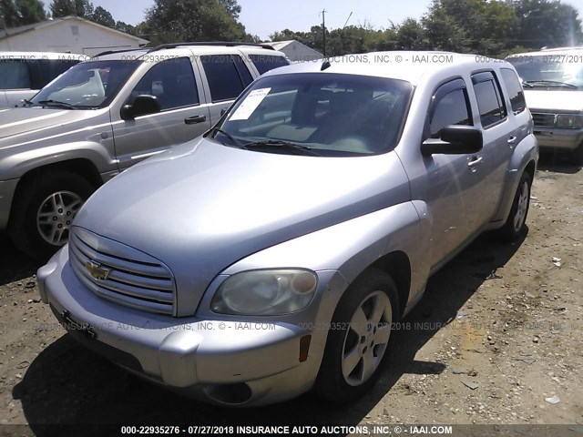 3GNDA13D56S620936 - 2006 CHEVROLET HHR LS ვერცხლისფერი ფოტო 2