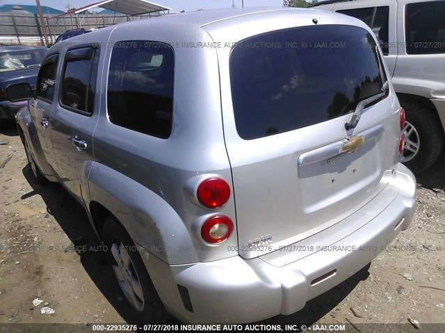 3GNDA13D56S620936 - 2006 CHEVROLET HHR LS ვერცხლისფერი ფოტო 3
