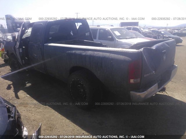 1D7KS28C96J196641 - 2006 DODGE RAM 2500 ST/SLT 蓝色 照片 3