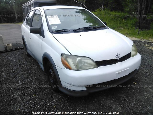 JTDBT1233Y0017934 - 2000 TOYOTA ECHO WHITE photo 1