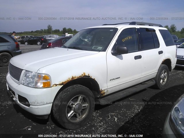 1FMZU73EX5UA25933 - 2005 FORD EXPLORER XLT/XLT SPORT/NBX 白色 照片 2