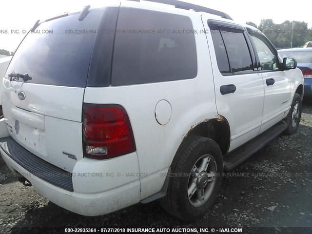1FMZU73EX5UA25933 - 2005 FORD EXPLORER XLT/XLT SPORT/NBX 白色 照片 4
