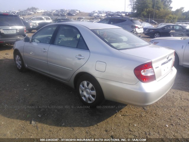 4T1BE32K54U914801 - 2004 TOYOTA CAMRY LE/XLE/SE Gümüş foto 3