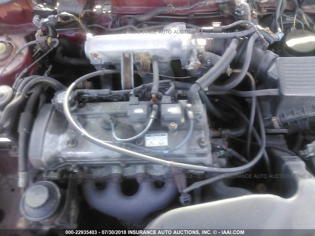 JT2AC52L5V0230777 - 1997 TOYOTA TERCEL CE RED photo 10