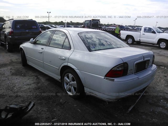 1LNFM87A36Y640737 - 2006 LINCOLN LS 白色 照片 3