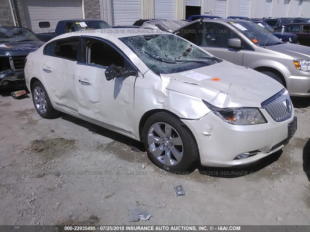 1G4GD5E35CF216782 - 2012 BUICK LACROSSE PREMIUM WHITE photo 1