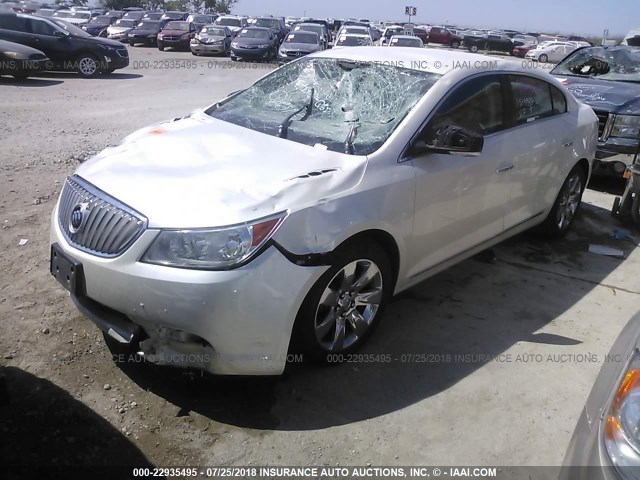 1G4GD5E35CF216782 - 2012 BUICK LACROSSE PREMIUM WHITE photo 2