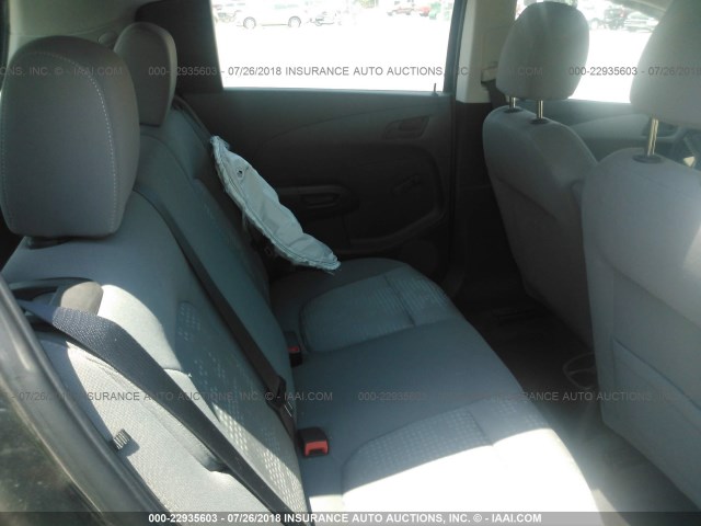 1G1JB6SH7F4168152 - 2015 CHEVROLET SONIC LS BLACK photo 8