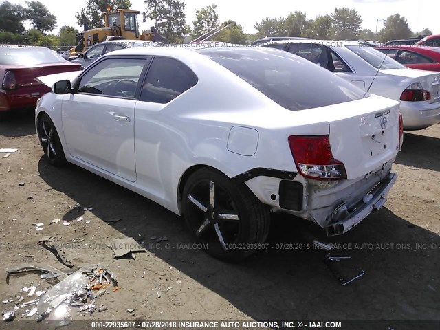 JTKJF5C72D3058665 - 2013 TOYOTA SCION TC 白色 照片 3