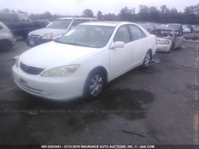 4T1BE32K42U115041 - 2002 TOYOTA CAMRY LE/XLE/SE 白色 照片 2
