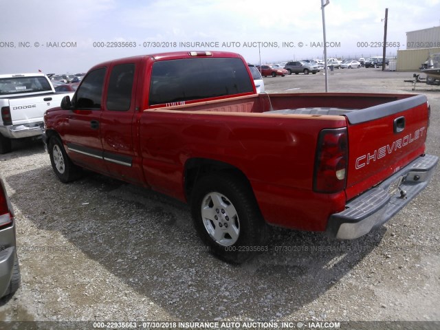 2GCEC19V931144771 - 2003 CHEVROLET SILVERADO C1500 RED photo 3