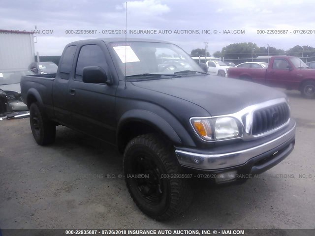 5TESN92N72Z080052 - 2002 TOYOTA TACOMA XTRACAB PRERUNNER 黑色 照片 1