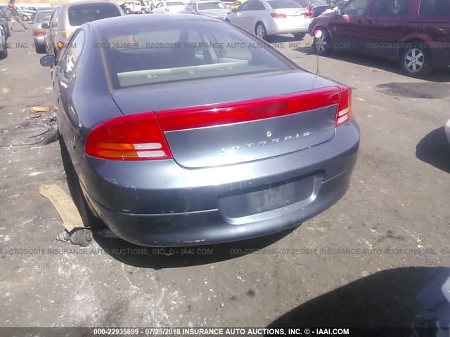 2B3HD46R7YH111187 - 2000 DODGE INTREPID BLUE photo 6