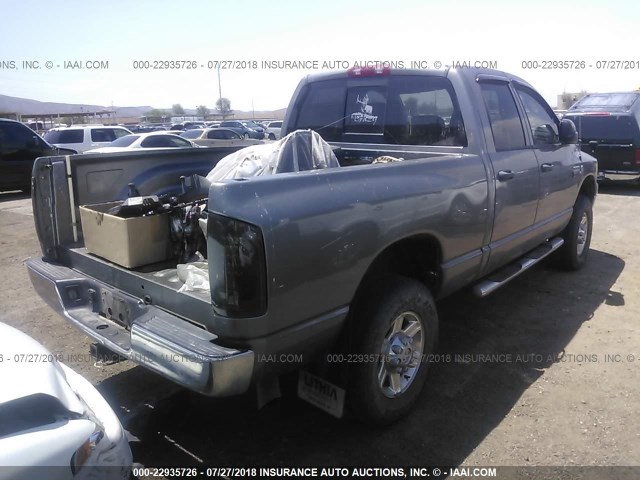 3D7KS28A38G149236 - 2008 DODGE RAM 2500 ST/SLT 灰色 照片 4