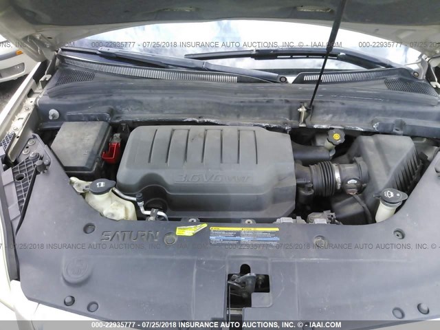 5GZER23778J133066 - 2008 SATURN OUTLOOK XR თაფლისფერი ფოტო 10