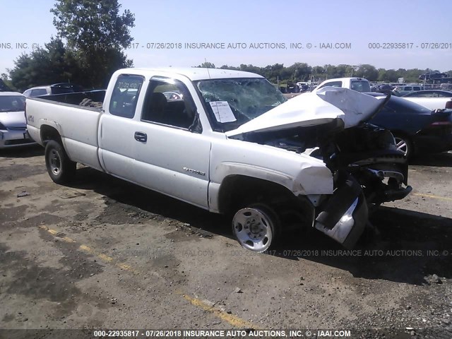 1GCHK29U05E312134 - 2005 CHEVROLET SILVERADO K2500 HEAVY DUTY WHITE photo 1