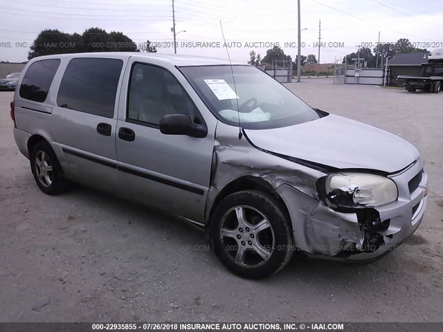 1GNDV23L86D199652 - 2006 CHEVROLET UPLANDER LS SILVER photo 1