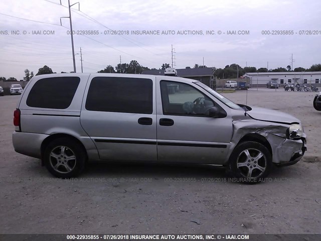 1GNDV23L86D199652 - 2006 CHEVROLET UPLANDER LS SILVER photo 6