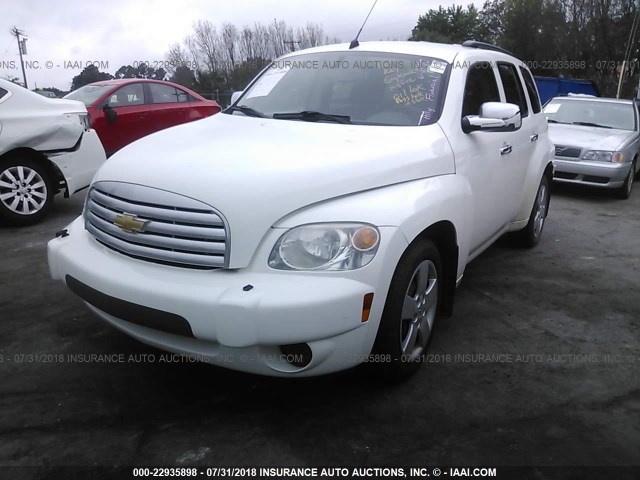 3GNBAADB0AS563395 - 2010 CHEVROLET HHR LS WHITE photo 2