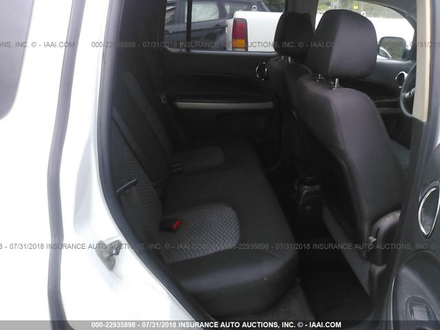 3GNBAADB0AS563395 - 2010 CHEVROLET HHR LS WHITE photo 8