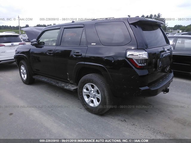 JTEBU5JR0H5410153 - 2017 TOYOTA 4RUNNER SR5 PREM/LTDL/TRAIL/TRD Czarny zdjęcie 3