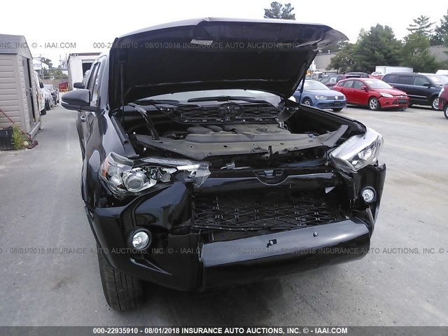 JTEBU5JR0H5410153 - 2017 TOYOTA 4RUNNER SR5 PREM/LTDL/TRAIL/TRD Czarny zdjęcie 6