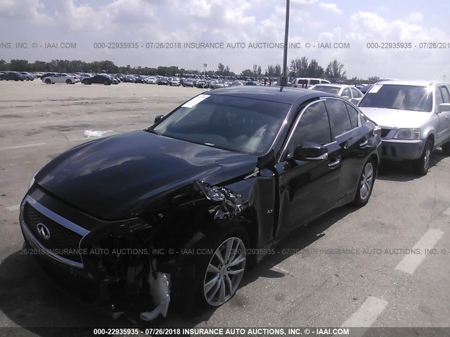 JN1BV7AR7EM703730 - 2014 INFINITI Q50 PREMIUM/SPORT BLACK photo 6