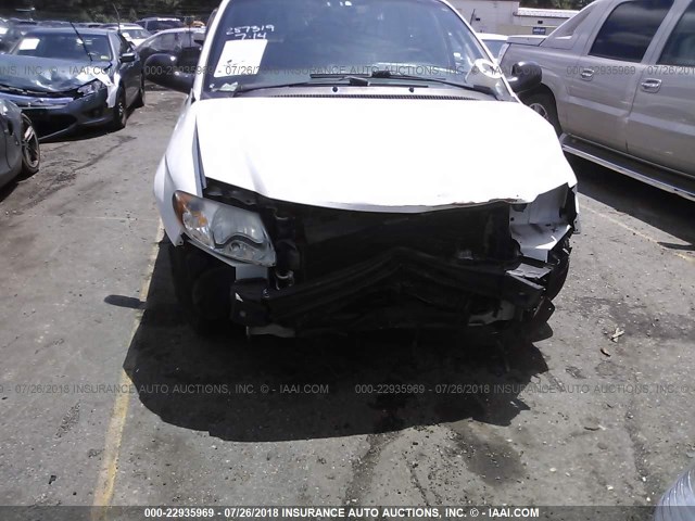 2B4GP44371R246683 - 2001 DODGE GRAND CARAVAN SPORT WHITE photo 6