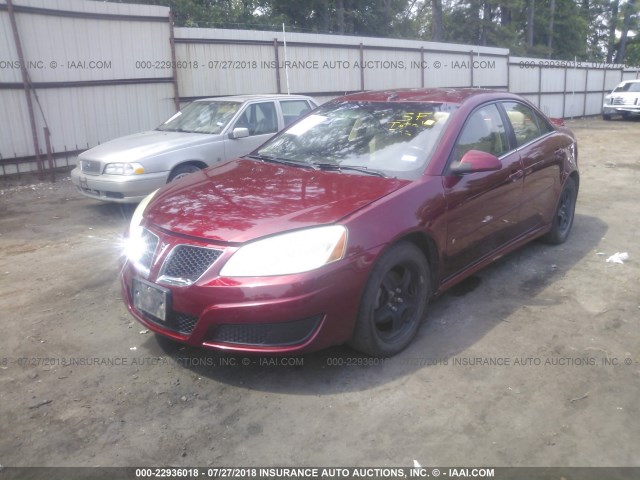 1G2ZA5E07A4123934 - 2010 PONTIAC G6 RED photo 2