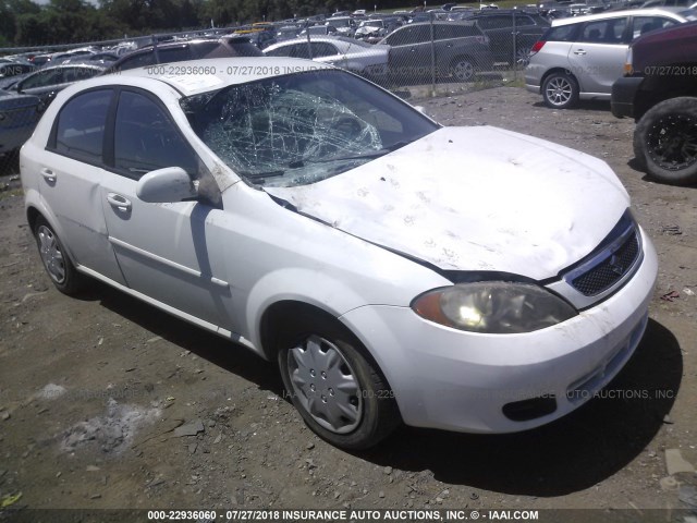 KL5JD66Z76K381883 - 2006 SUZUKI RENO WHITE photo 1