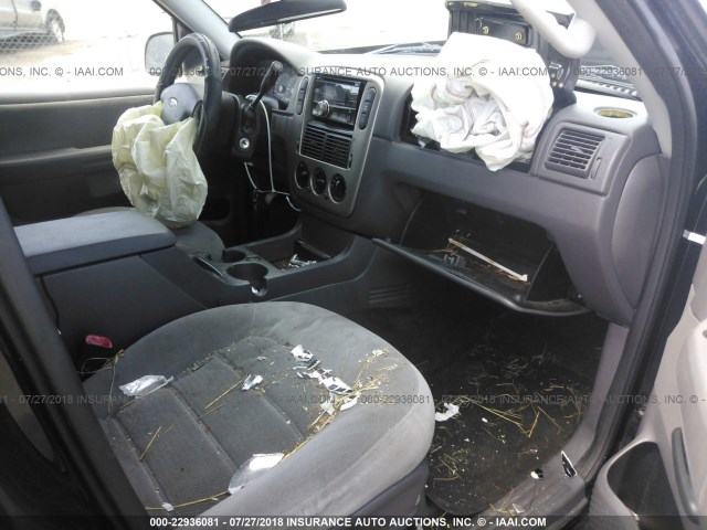 1FMZU73K25ZA22887 - 2005 FORD EXPLORER XLT/XLT SPORT/NBX 黑色 照片 5