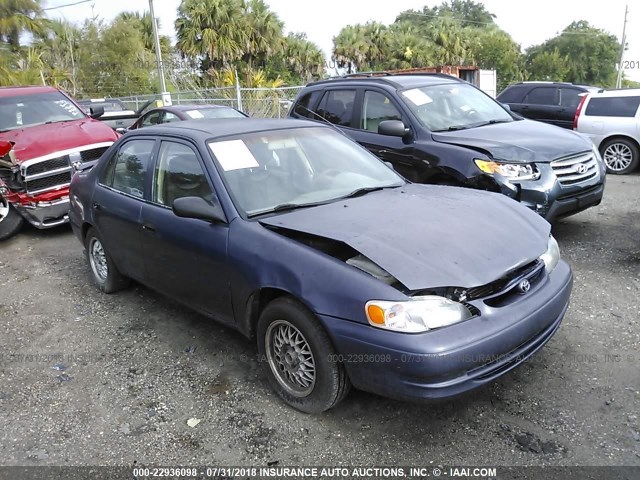 1NXBR12E0XZ220914 - 1999 TOYOTA COROLLA VE/CE/LE BLUE photo 1