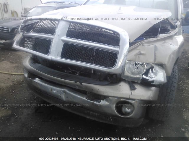 3D7KR28C35G816590 - 2005 DODGE RAM 2500 ST/SLT 金色 照片 6