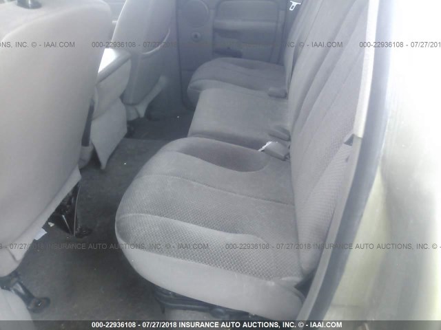 3D7KR28C35G816590 - 2005 DODGE RAM 2500 ST/SLT 金色 照片 8