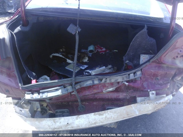 1G11C5SL5EF184462 - 2014 CHEVROLET MALIBU 1LT წითელი ფოტო 6