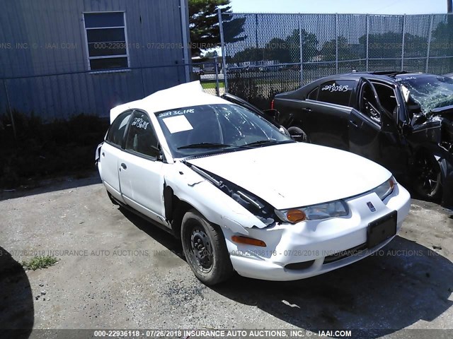 1G8ZH5281YZ215484 - 2000 SATURN SL1 WHITE photo 1